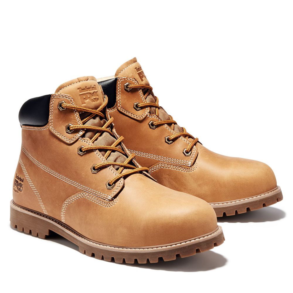 Botas de Trabajo Timberland Hombre Pro® Gritstone Steel Toe Marrones - Chile SLP-749320